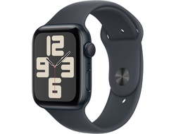 Apple Watch SE 2024 44mm Midnight Aluminium Case with Midnight Sport Band M/L