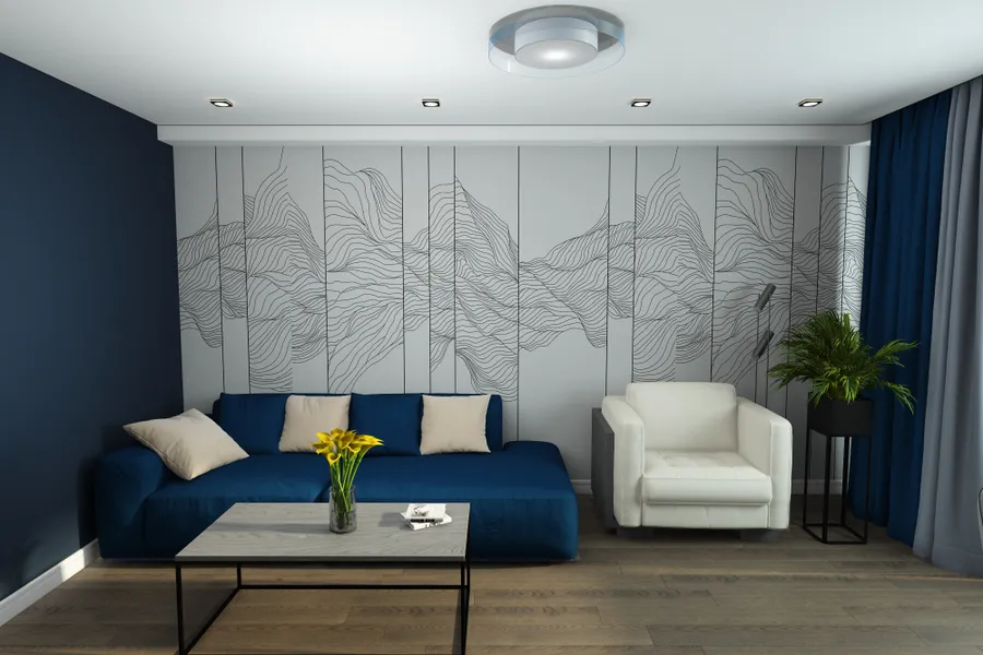 ЖК Апельсин. Гостиная