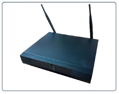 Комплект беспроводной системы видеонаблюдения, видеорегистратор + 4 видеокамеры, HD