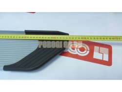 Пороги подножки "Classik Silver" 1550 мм для Jeep GRAND CHEROKEE 2013-2022