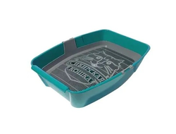 Туалет для кошек СИБИРСКАЯ КОШКА ЕВРО глубокий с сеткой