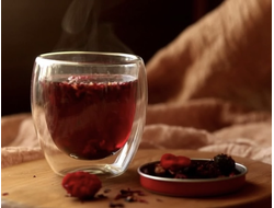 чай малина-мята 300 мл.