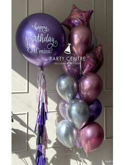 Фиолетовый набор альмина