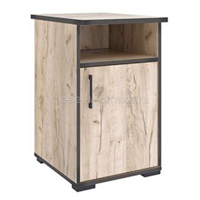 ОМ080 Тумба офисная с дверью Гермес Лофт. Размер: 450*750*600