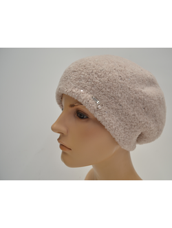 Кашемир берет тедди Италия женский