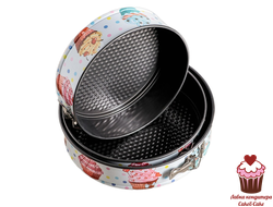 Набор форм для выпечки разъемных Милый кондитер (d 24/26/28 см)