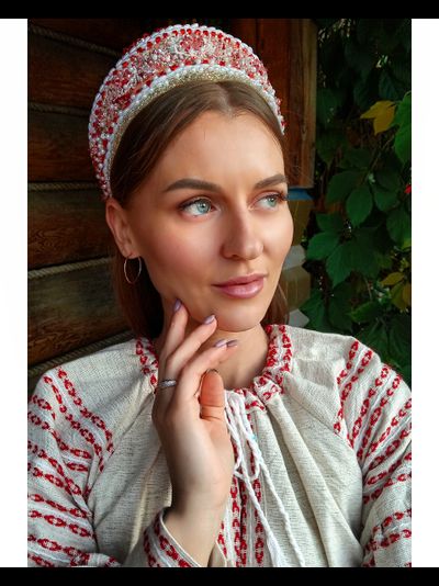 Тканая блузка "Сказка"