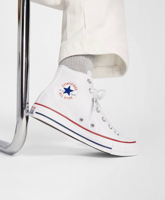 All star white high best sale