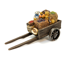 Wooden cart (PAINTED)