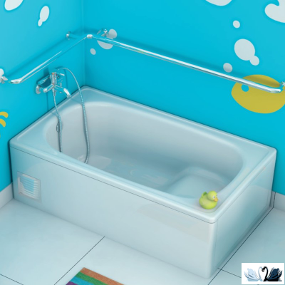 Ванна стальная BLB EUROPA 120х70 см, с местом для сидения, толщина стали 2,3 мм