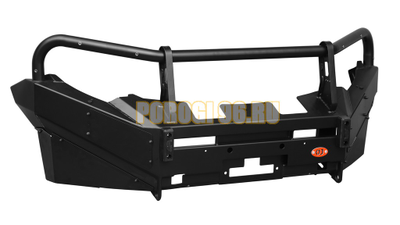 Передний силовой бампер серии Трофи на Mitsubishi L200 V 2015-2018 (02.033.01)