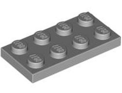 Plate 2 x 4, Light Bluish Gray (3020 / 4211395)