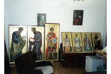 46. в иконописной мастерской