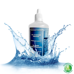 Перекись водорода пищевая 35%, 100мл.