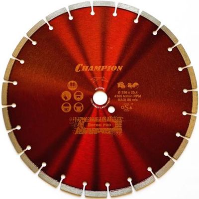 Диск алмазный CHAMPION бетон ST Concremax