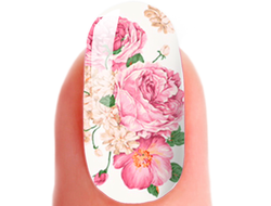 Цветы, роспись.