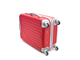 Пластиковый чемодан ABS красный размер M