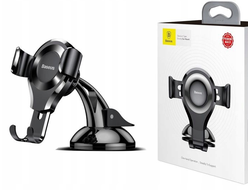 Автомобильный держатель Baseus Osculum Type Gravity Car Mount черный SUYL-XP01