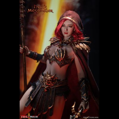 Адская вестница в золотом - КОЛЛЕКЦИОННАЯ ФИГУРКА 1/6 Hell's Messenger Golden (PL2022-202A) - TBLeague