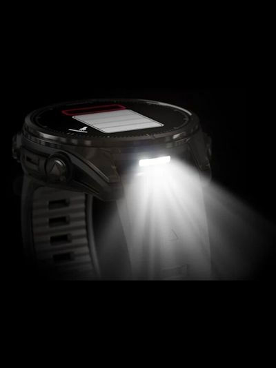 Часы Garmin Fenix 8 - 43mm AMOLED Sapphire Carbon Gray DLC Titanium Black / Pebble Gray