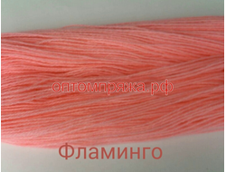 Акрил в пасмах трехслойная цвет Фламинго. Цена за 1 кг. 410 рублей