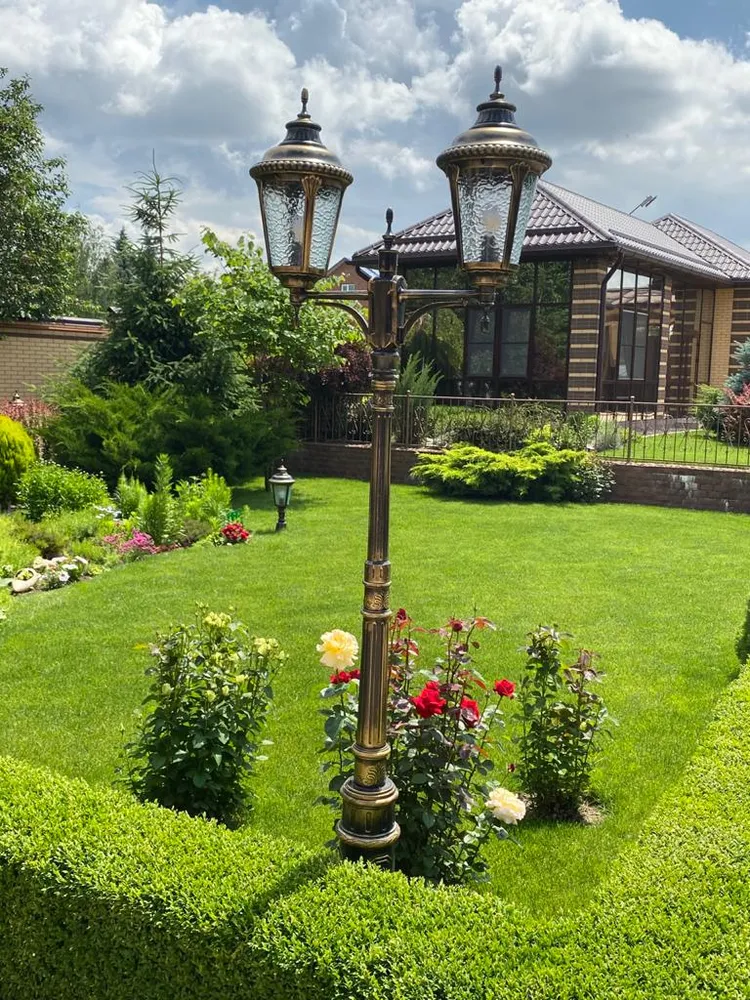 г.Ростов-на-Дону освещение частной территории Светильники Munih 