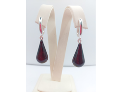 Серьги "Винная капля"