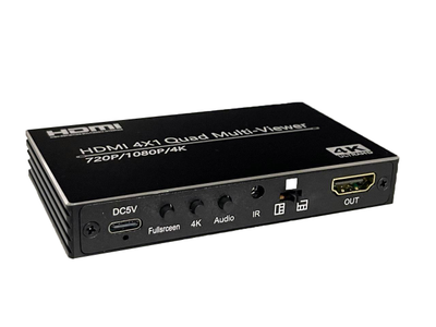 DE/VT-941 4к четырёхканальный HDMI-переключатель/мультиплексор 4К 4x1