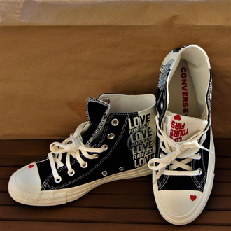 Converse love fear shop
