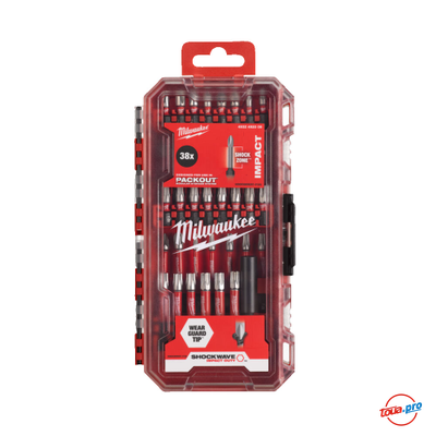 Набор бит Milwaukee Shockwave 38 шт 4932492009