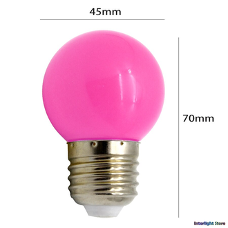 Master LED D-Series 3w G45 220v E27 Pink