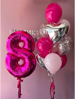 Композиция шаров Восемь