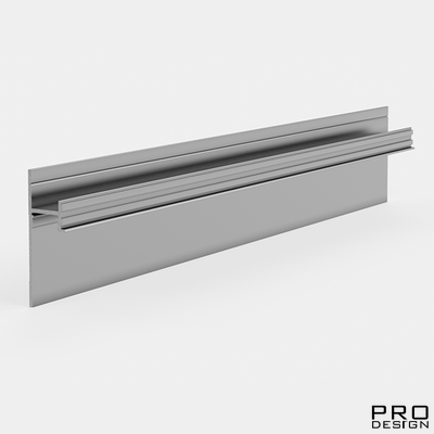Теневой плинтус скрытого монтажа Pro Design 7209 Анодированный