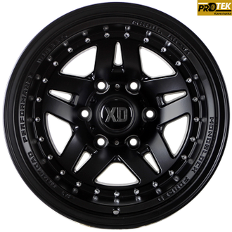 Комплект дисков R16 10,0J ET-44 6*139,7 Sakura Wheels R3917 Черный (№ 531)