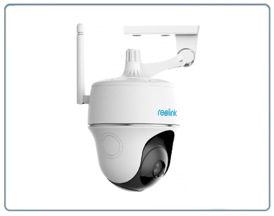 Reolink Argus PT беспроводная моторизированная всепогодная Wi-Fi ( 2,4/5,8 Ггц) видеокамера на аккумуляторе с DVR, 2К, 4 Мп (до 35 дней)