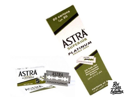 Лезвия для бритвы-шаветт Astra Superior Platinum (блок 100 шт.)