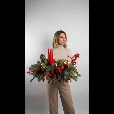 Новогодняя композиция № 1197