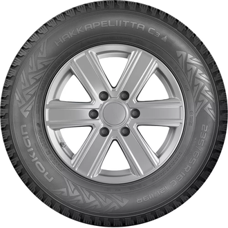 Шина 195/75/R16 LT Nokian Hakkapeliitta C3 Шипованная