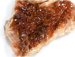 Ванадинит, кристаллы на породе, Марокко (65*39*18 мм, 66 г) №35878