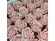 УЦЕНКА Розы из мыла 50 шт Светло-розовый М001/4 (см. доп. фото)