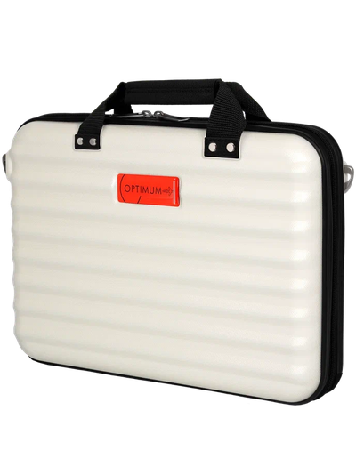Пластиковый кейс для ноутбука 15.6 - 16 дюймов Optimum, белый