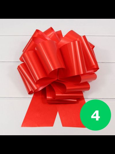 Бант большой на подарок (микс), 10 см