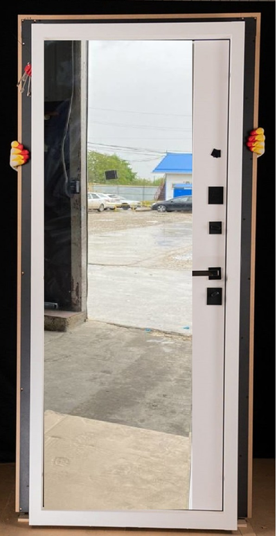 STEEL ART (МЕЛИТОПОЛЬ). NEW ТРОЯ 228Д (МАРМОРИС). ТОЛЩИНА 110 мм. ТРЕХКОНТУРНАЯ. МИНЕРАЛЬНАЯ ПЛИТА. ТОРОС ГРАФИТ/ БЕЛЫЙ МАТОВЫЙ. ДВУХЦВЕТНЫЙ КОРОБ.