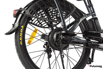 Велогибрид GREEN CITY e-ALFA new Темно-серый