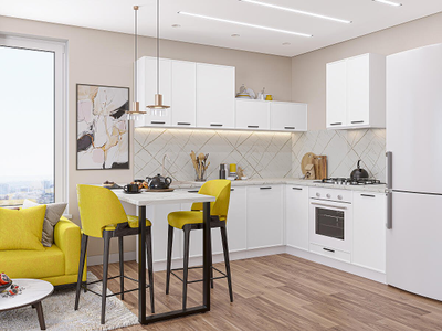 Фрейм-03 White Silk