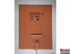 Гибкая нагревающая пластина 400 Вт 220 В (152х203) (терм.150) Keenovo (3М скотч, термодатчик на 150°С, имеет кармашек под термопару)