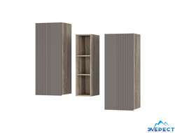 ШКАФ НАВЕСНОЙ ОЛИВА ШКН-01 муссон софт MF14 1020*1170*372