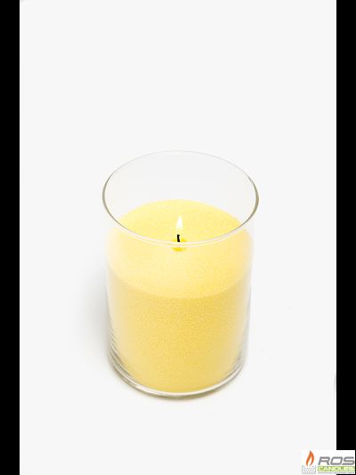 Насыпная свеча &quot;Цилиндр 15 см&quot;, жёлтая &quot;Жёлтый&quot;