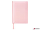 Ежедневник недатированный А5 (138×213 мм) BRAUBERG «Profile», балакрон, 136 л., светло-розовый. 111661