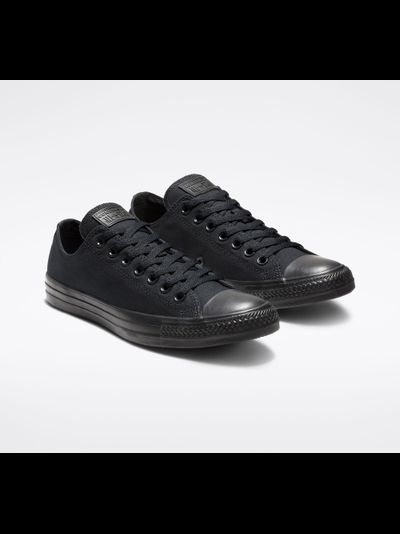 Кеды Converse All Star монохромные черные низкие